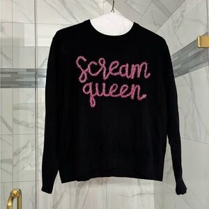 EUC, Queen of Sparkles, Halloween sweater, size M